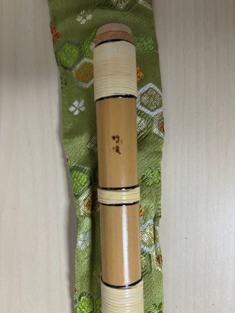 だんじり笛　獅子田竹渓　六穴　七本調子
