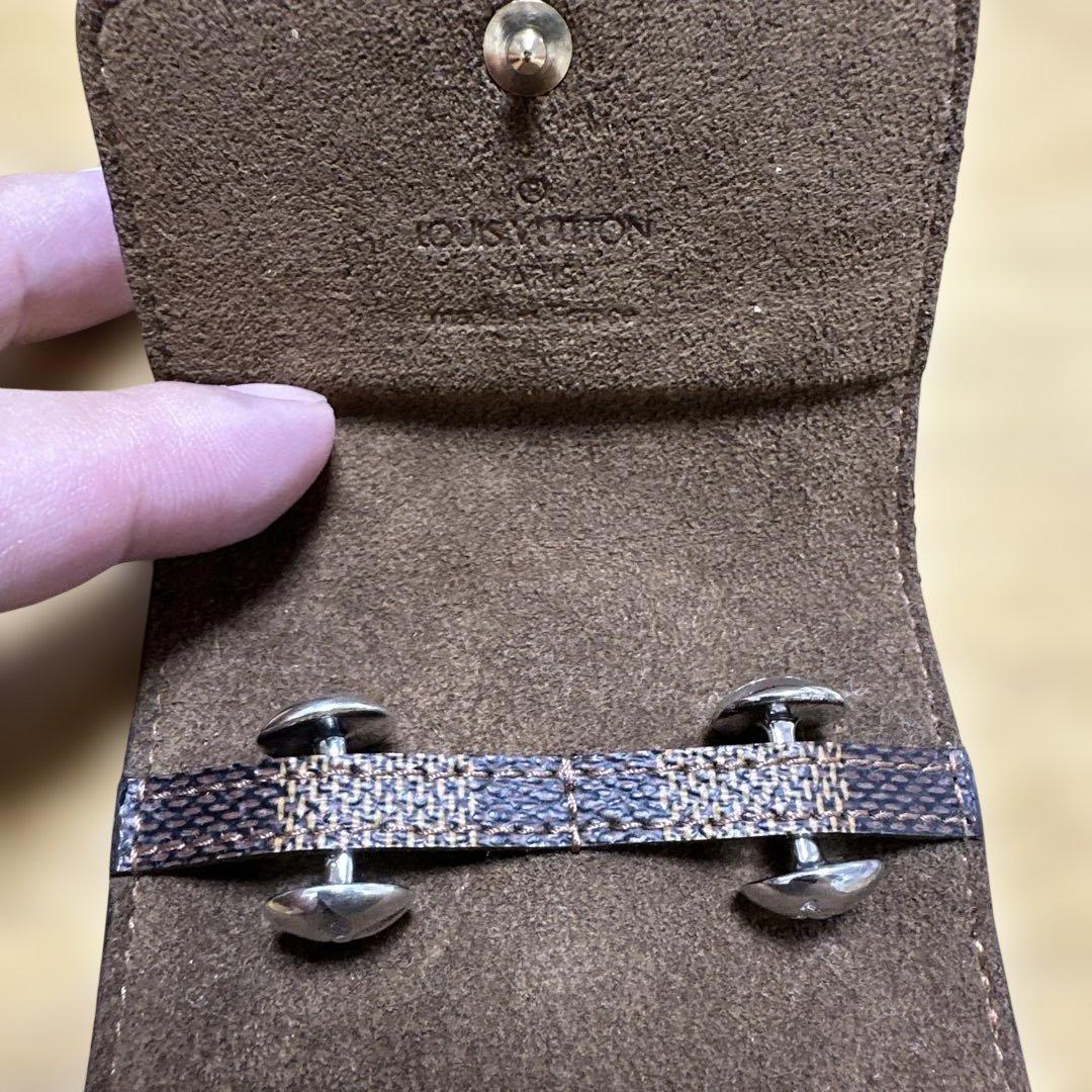 Louis Vuitton ダミエ カフリンクス
