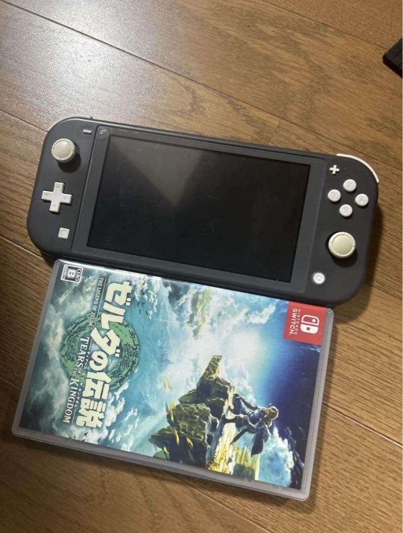 Nintendo Switch Lite グレーゼルダの伝 説セット充電器付き