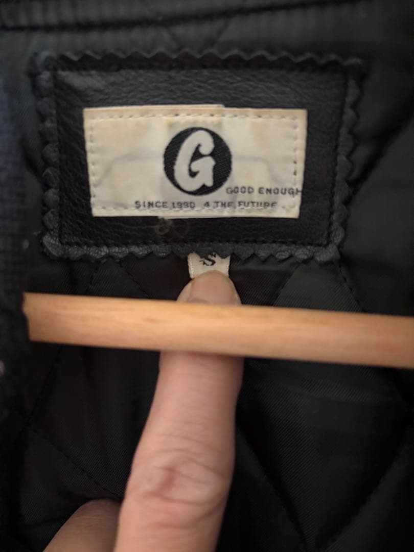 14'GOOD ENOUGH 1st 復刻スタジャン ブラック