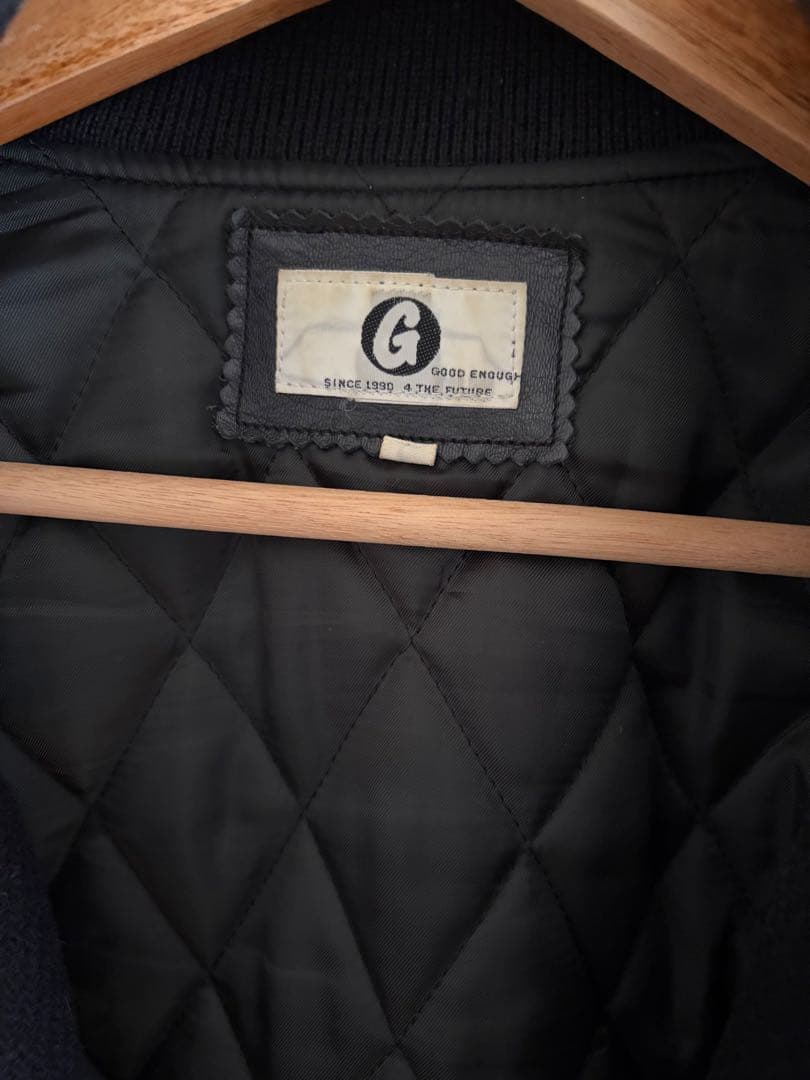 14'GOOD ENOUGH 1st 復刻スタジャン ブラック