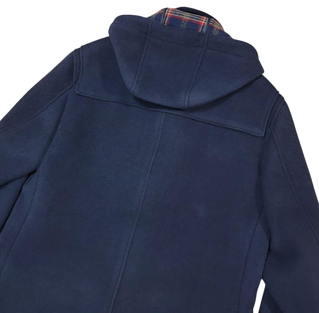 圧巻 ダブルフェイス生地 ブルックスブラザーズ 羊毛100% ダッフルコート