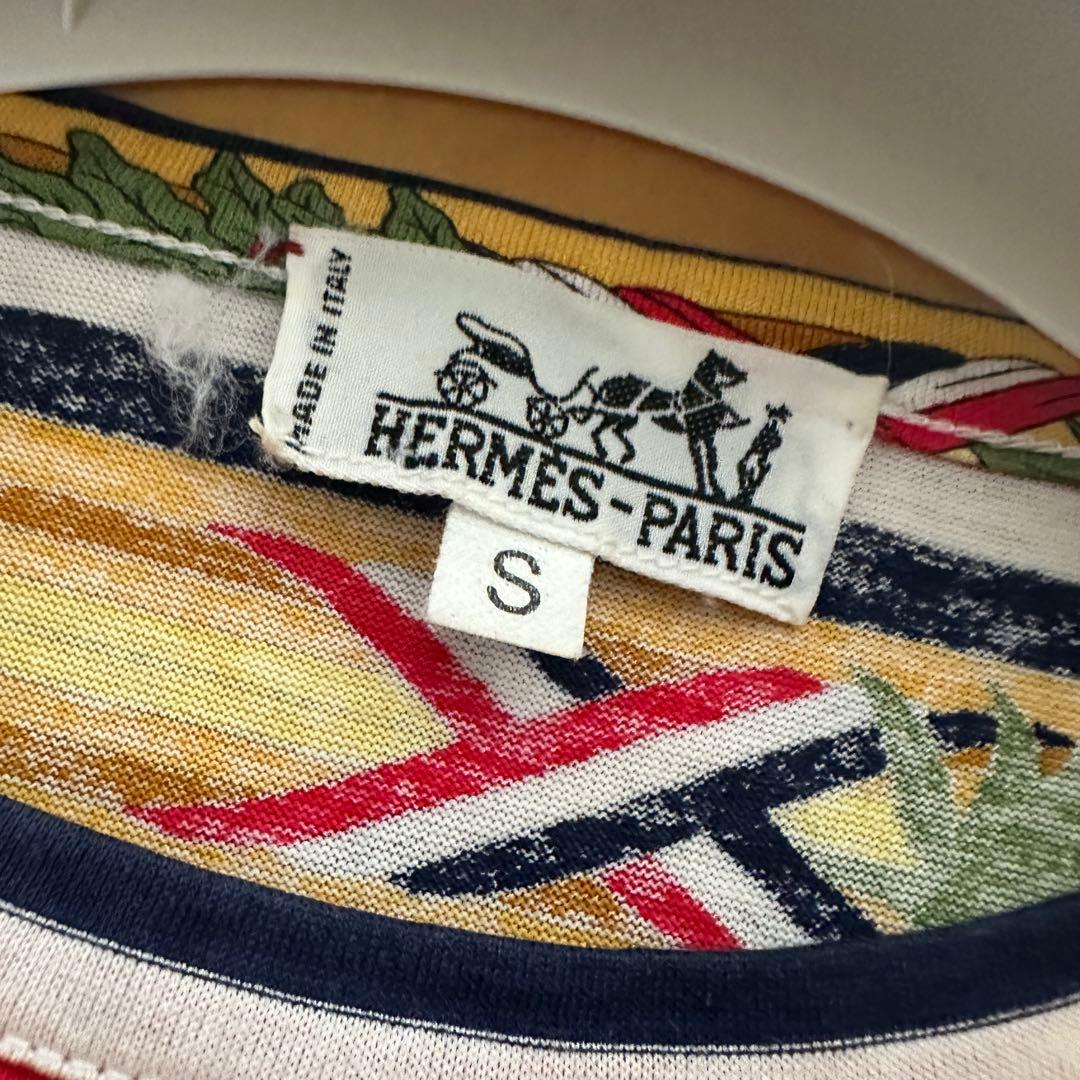 Mimi　エルメス　Tシャツ　半袖　ユニセックス　ヴィンテージ　サイズS