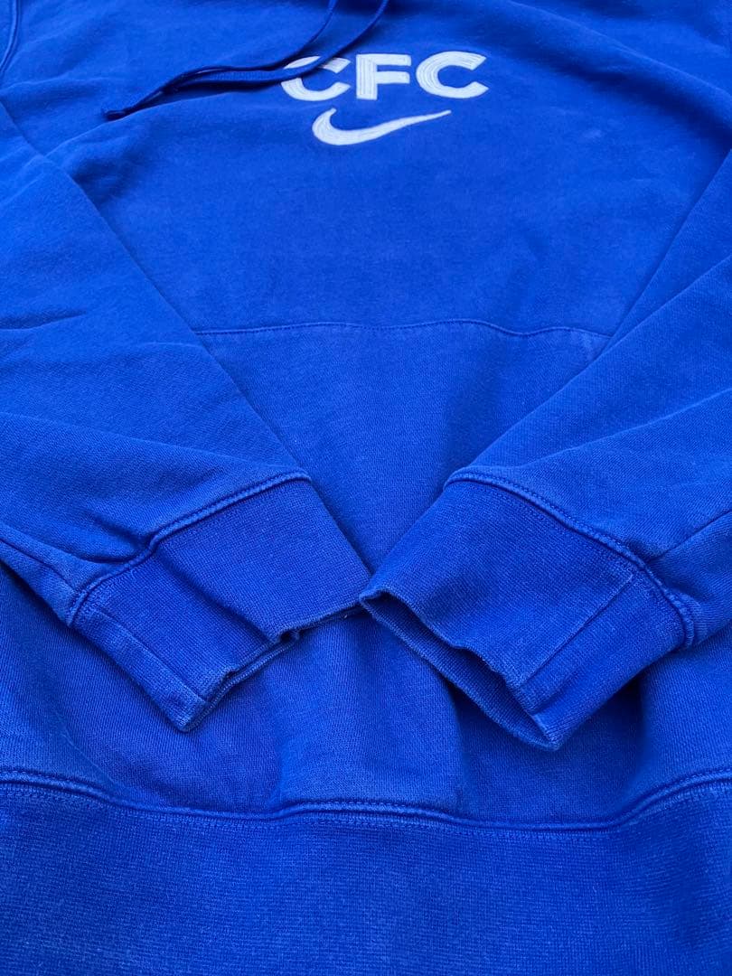 【希少】Nike×チェルシーFCスウェットパーカー/ジャージ XL 古着