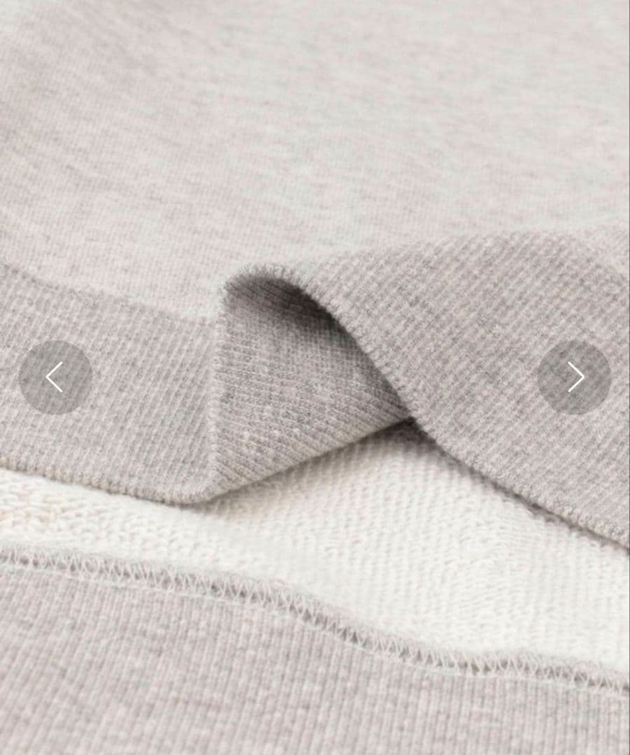 かぐれ　コットンリヨセルスウェットプルオーバー