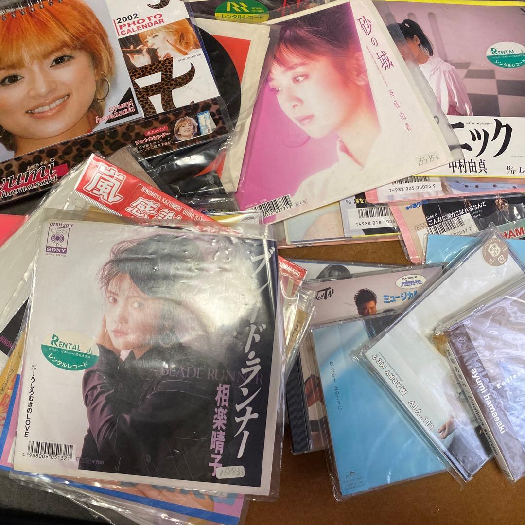 嵐　相川七瀬　浜崎あゆみ　斉藤由貴　光GENJI 工藤静香　松たか子　大西結花他