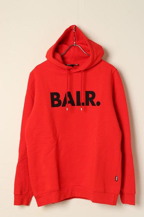 BALR.パーカー レッド　 B1261.1017