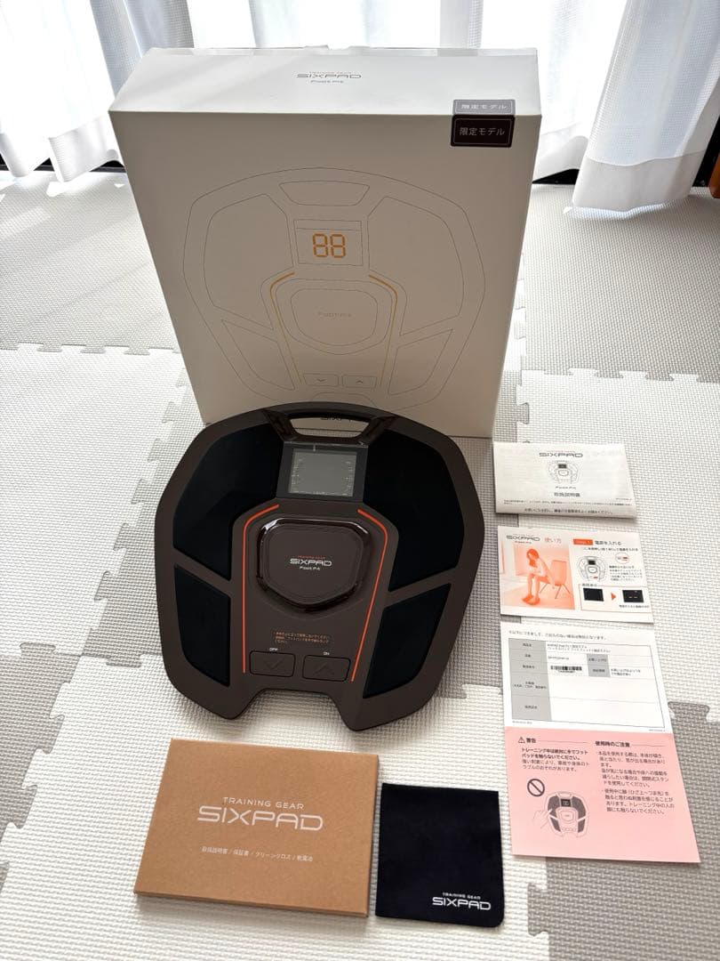 SIXPAD シックスパッド フットフィット EMS 低周波 足 筋肉 ブラウン
