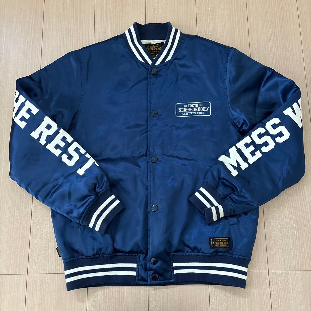 NEIGHBORHOOD スタジャン ネイビー 1994年