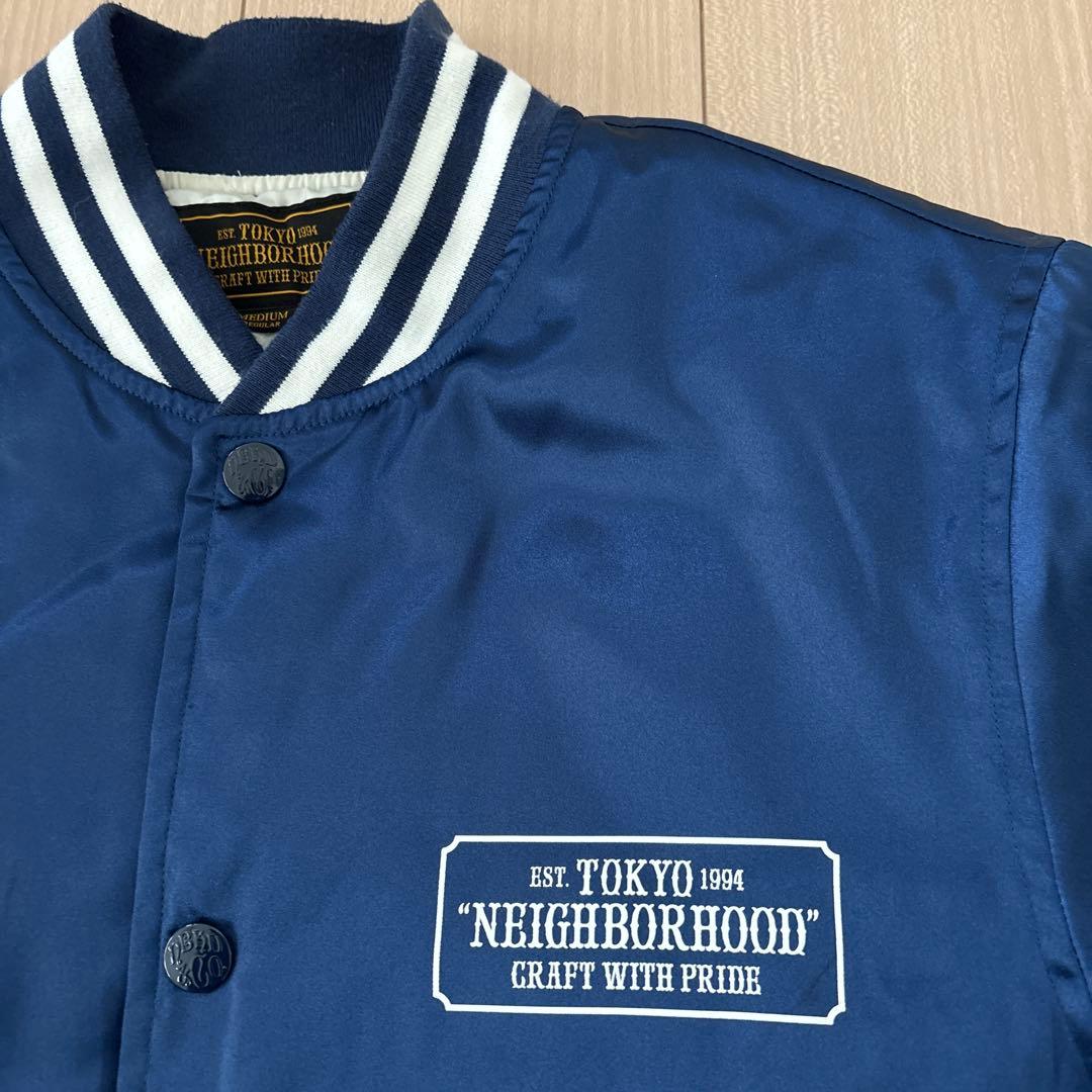 NEIGHBORHOOD スタジャン ネイビー 1994年