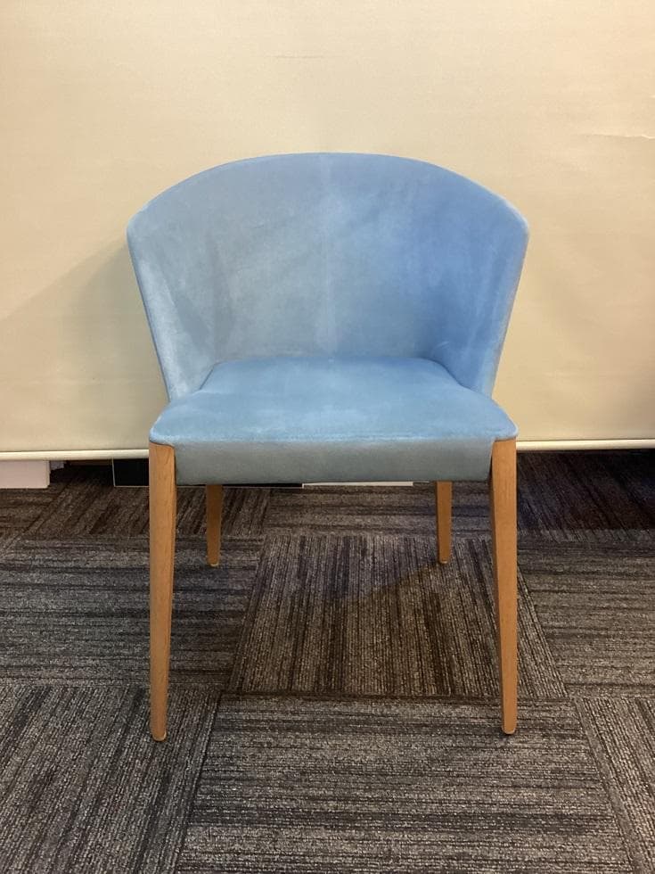 ラスト１脚　arflex　アルフレックス　FLUTE　フルーテ　ブルー系　A