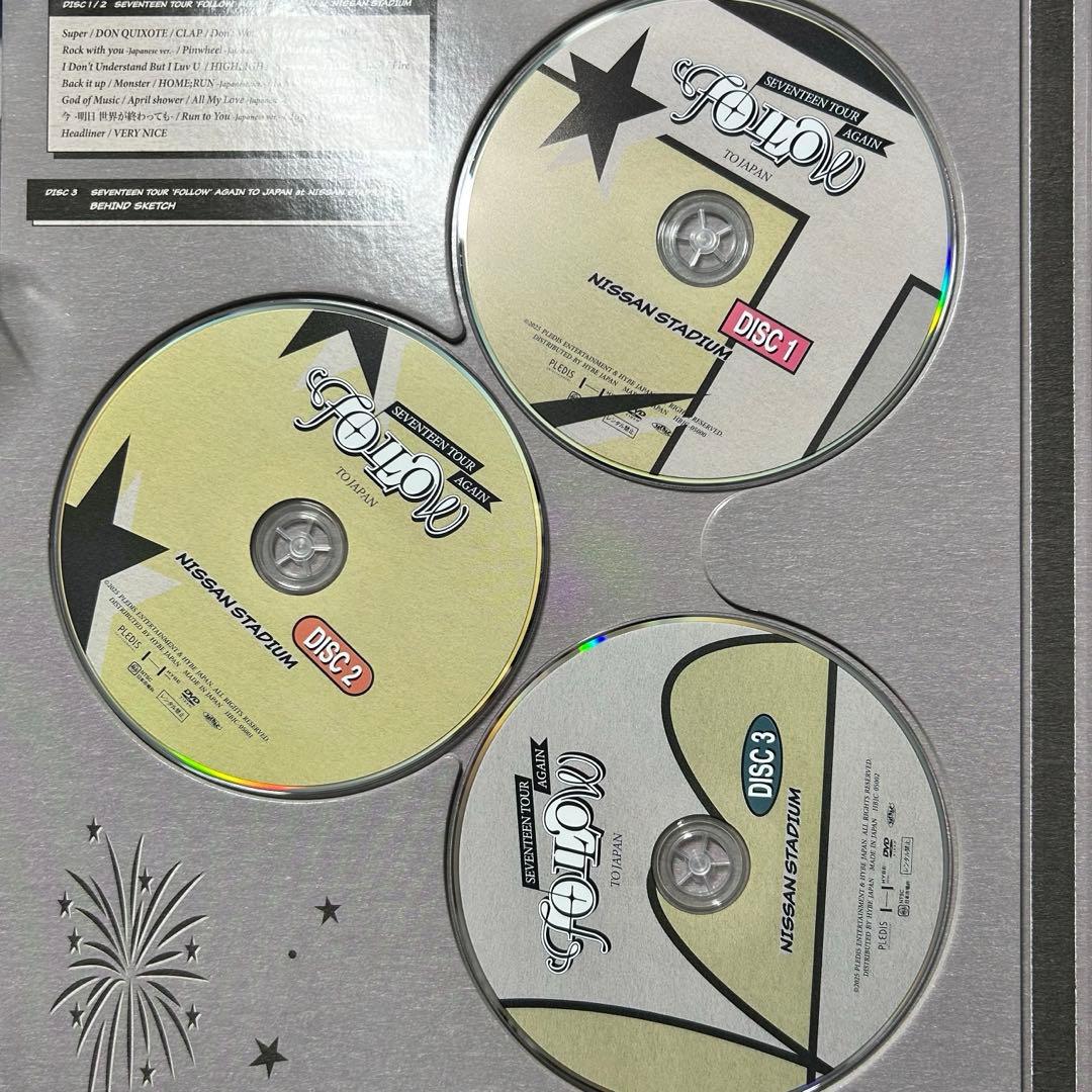 K-POP・アジア SEVENTEEN DVD FOLLOW AGAIN TO JAPAN