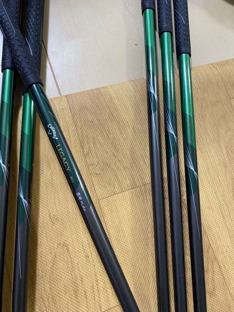 キャロウェイ　レガシーV 5からP 純正カーボンSR 6本セット