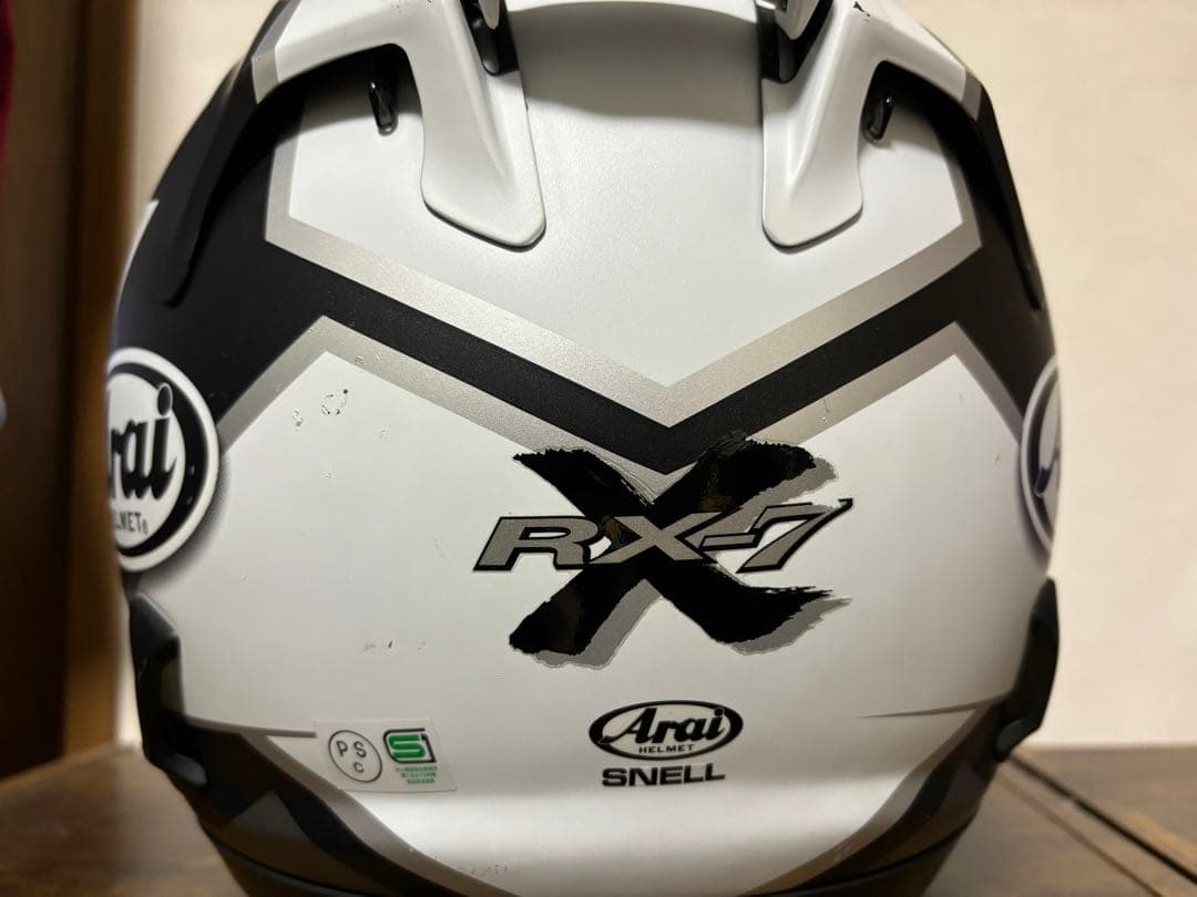 Arai RX-7X フルフェイスヘルメット ミラーシールド
