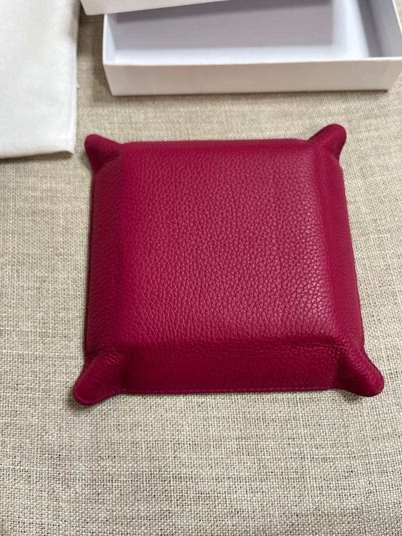 Aime Leon Dore レザートレイ　小物入れ　赤