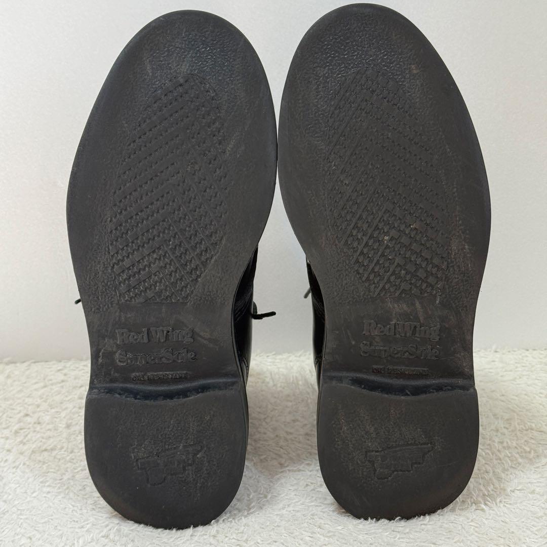 RED WING 8133 スーパーソール 25.5 7.5E 黒 2023年式