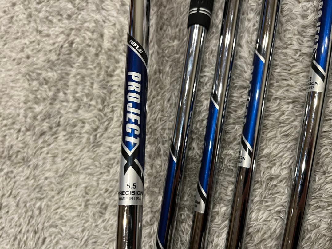 スリクソン　ZXi5 アイアン5本セット プロジェクトX5.5