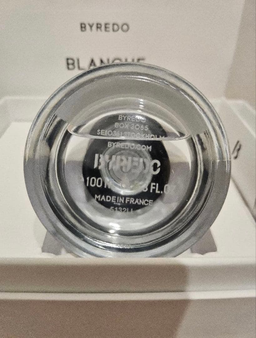 芸能人愛用者多数！正規品！バイレードブランシュEau deParfum100ml