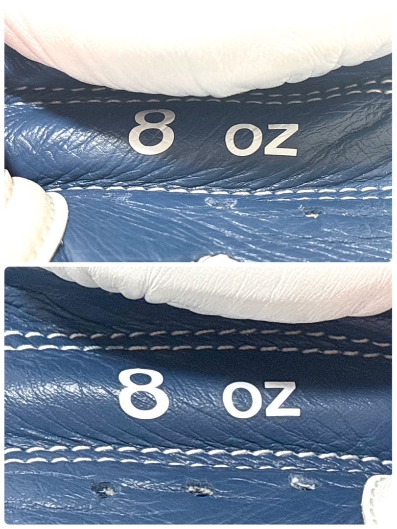 Wiining ボクシンググローブ ホワイト 8オンス 日本製