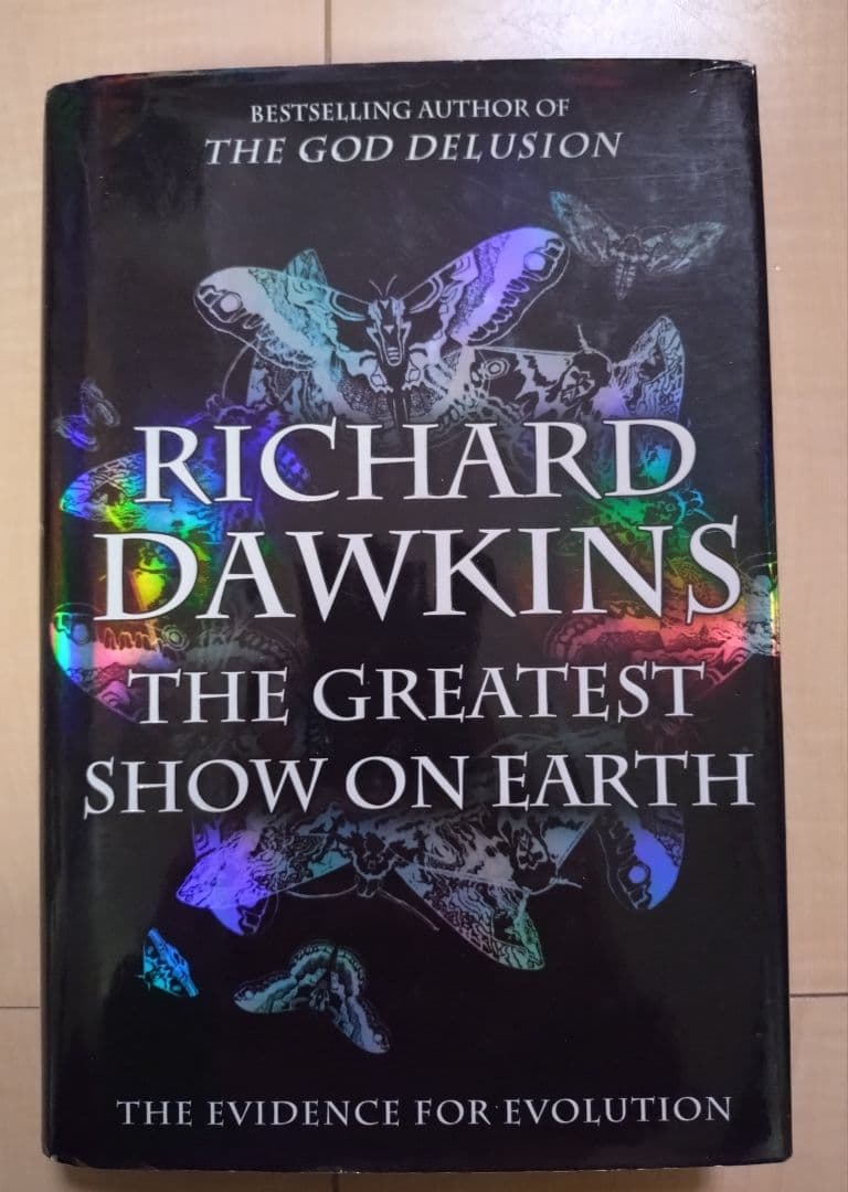 TheGreatestShowonEarthサイン入 リチャード・ドーキンス