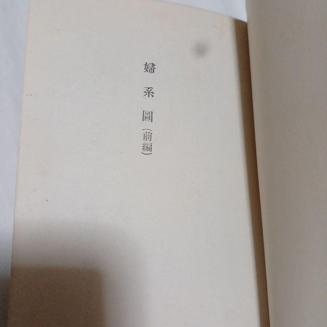 婦系圖　泉鏡花　春陽堂　大正13年　5版　1冊　婦系図