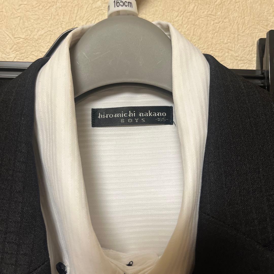 値下げ！超美品！ナカノヒロミチ　ジュニアスーツ　165㎝　卒業式、入学式に最適！