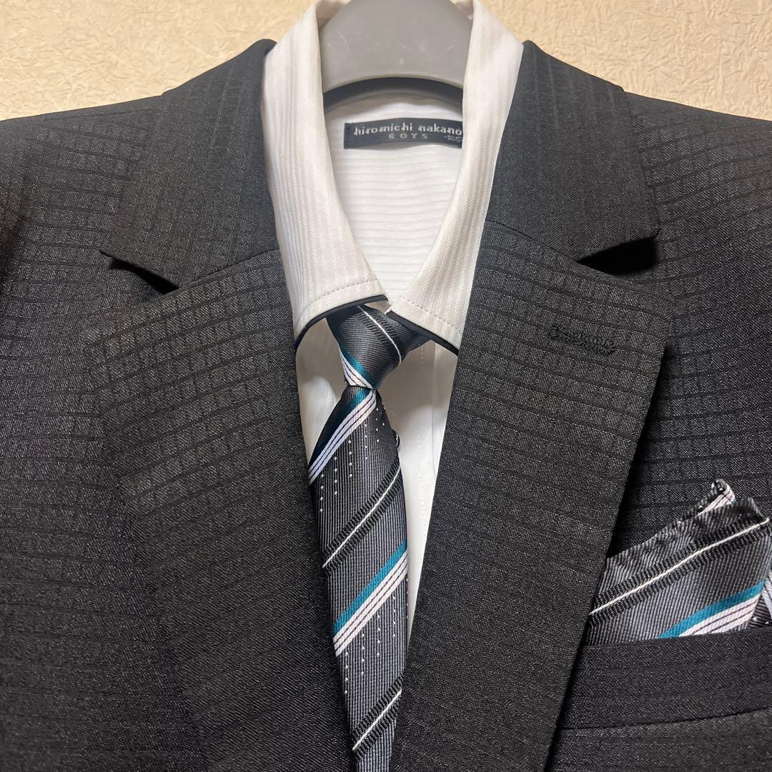 値下げ！超美品！ナカノヒロミチ　ジュニアスーツ　165㎝　卒業式、入学式に最適！
