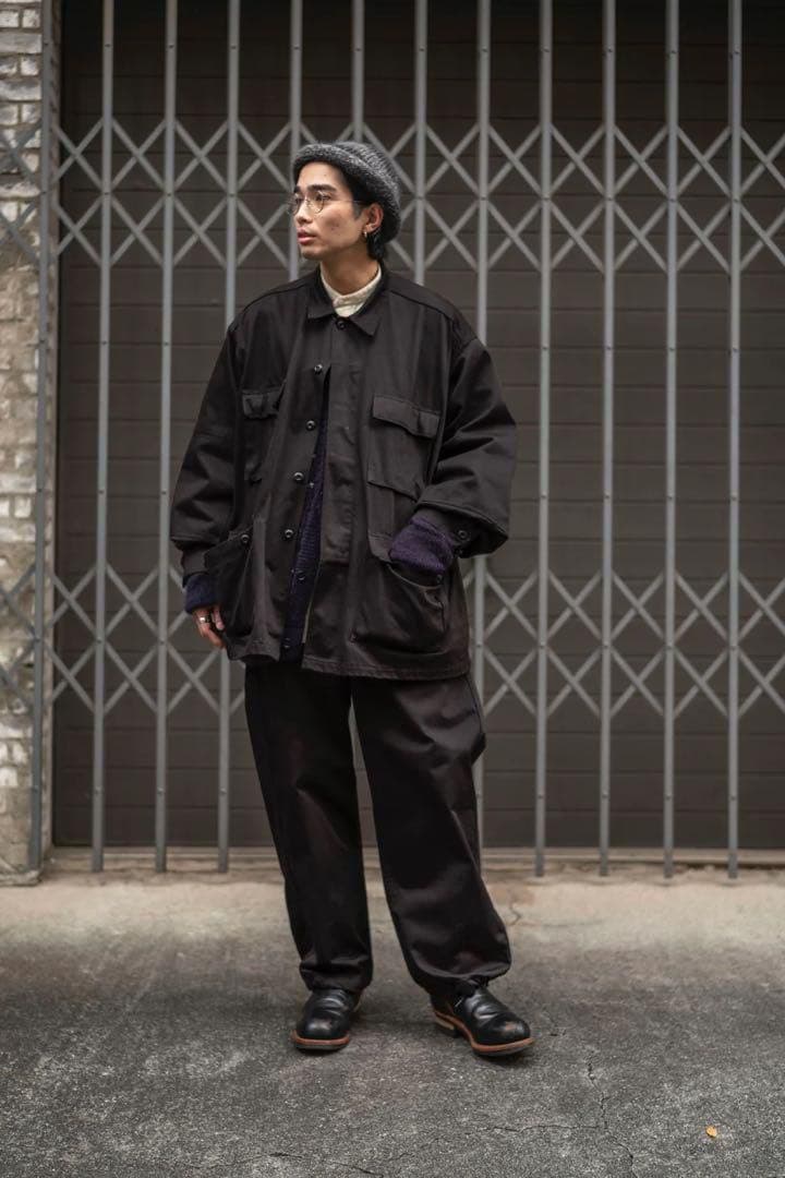 cliche BDU JACKET BLACK 357 改 SET UP
