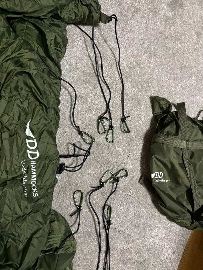 DDハンモック　フロントライン　アンダーブランケット　セット