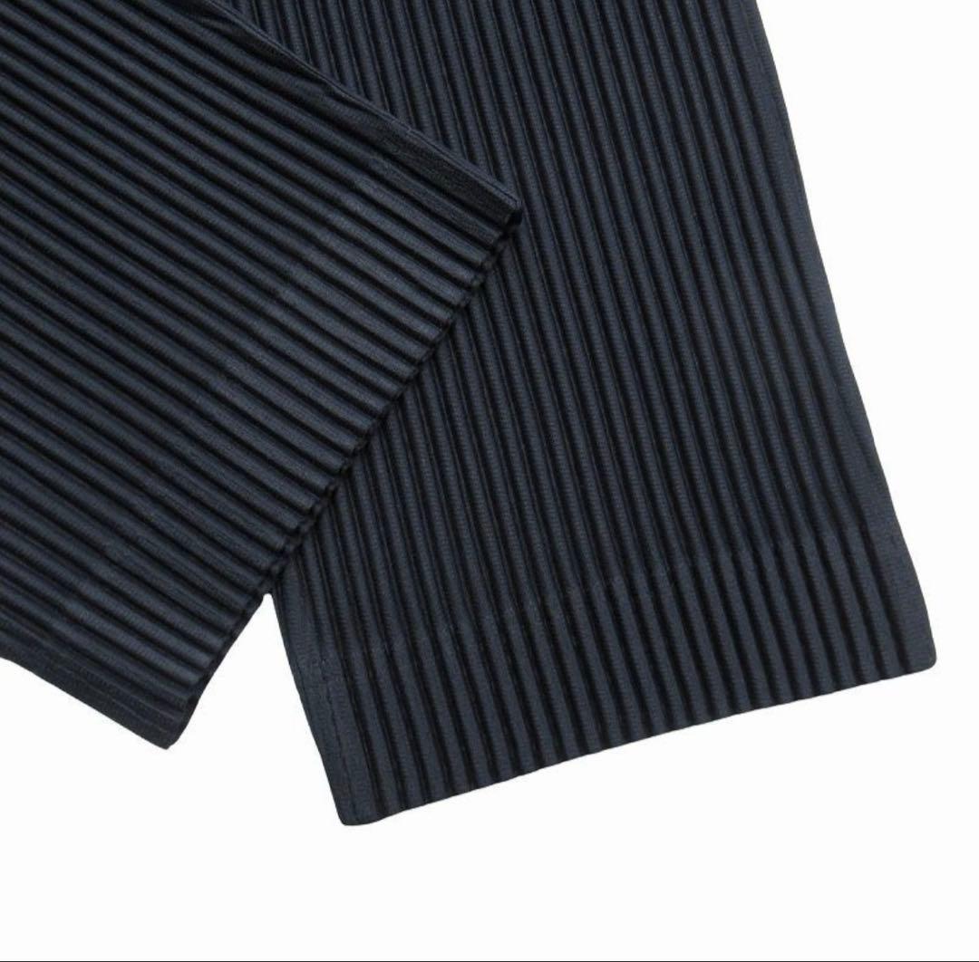 HOMME PLISSÉ ISSEY MIYAKE ネイビー パンツ 1