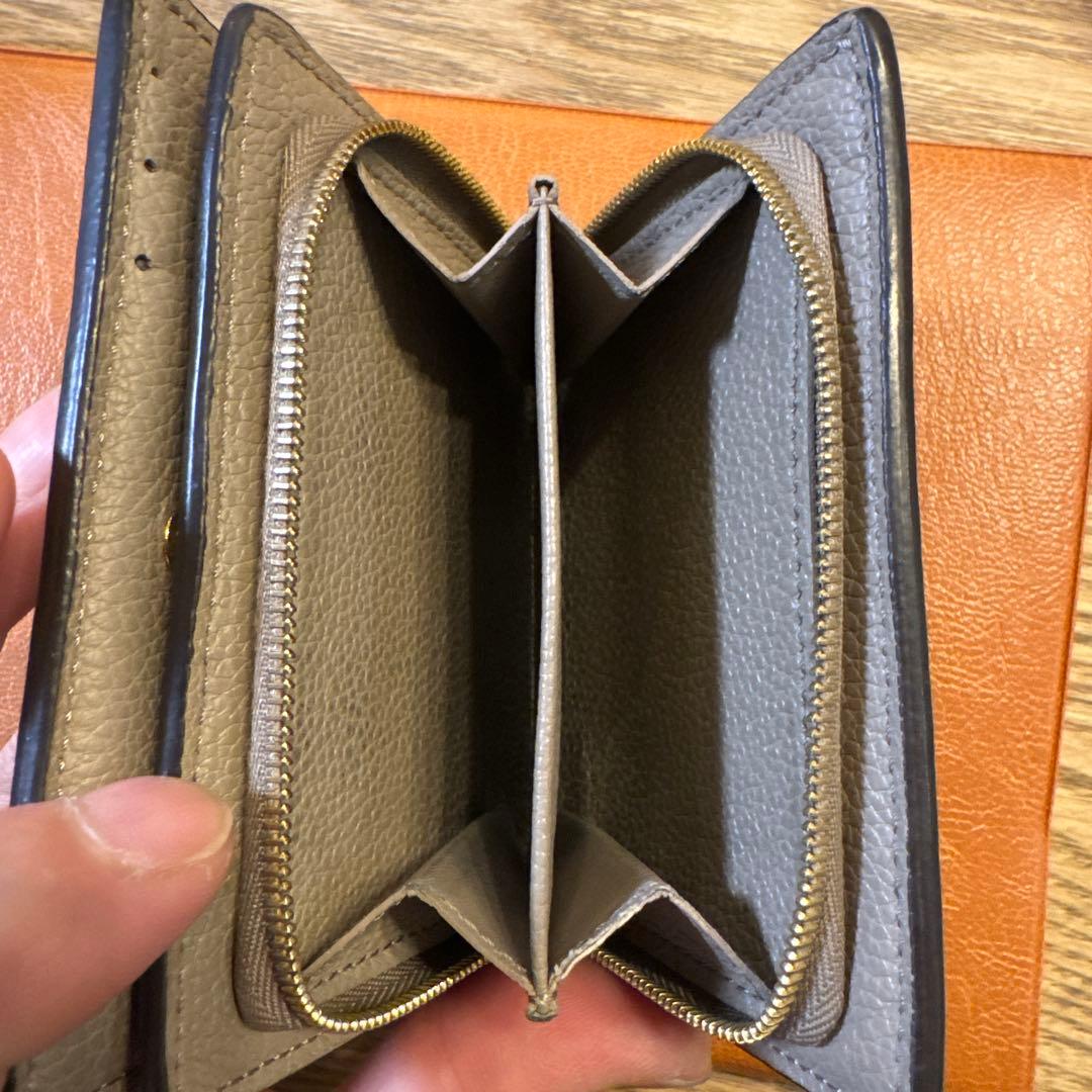 Louis Vuitton グレー 二つ折り財布