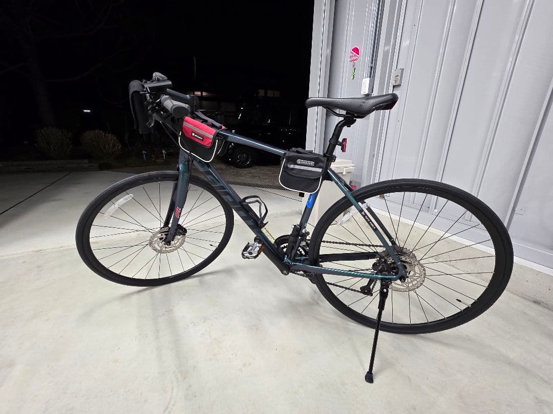 サイクリングシーズン来る！美品現状装備フルセットジャイアントRX２ディスク