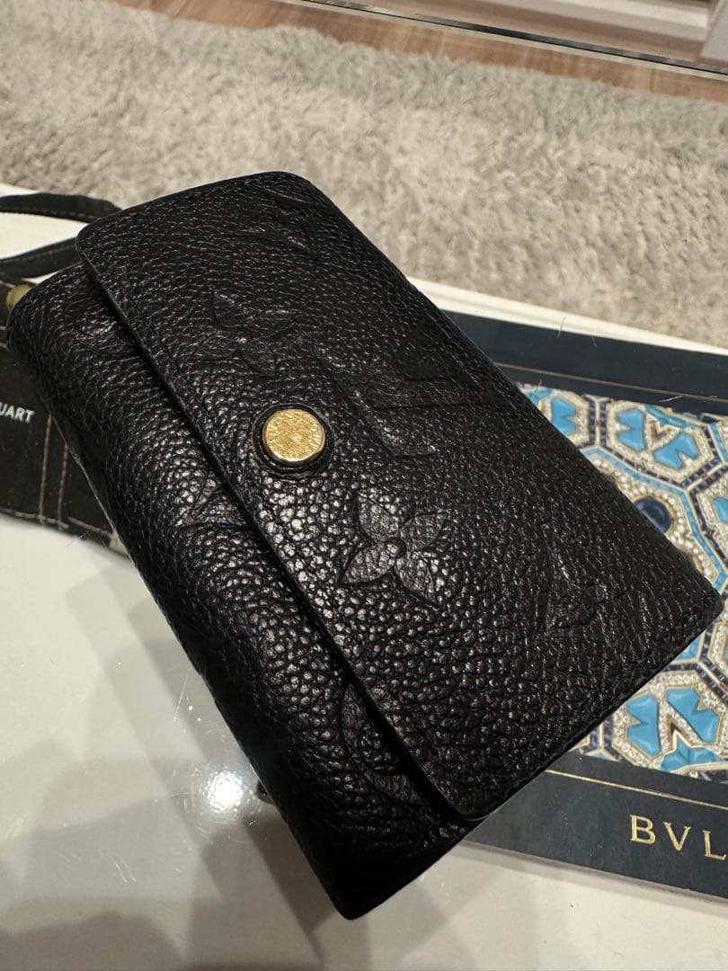 Louis Vuitton キーケース ミニルティクレ 6 ブラック