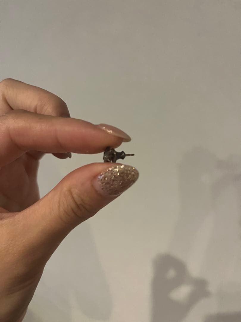 クロムハーツ　星形金属製ピアス 片耳用