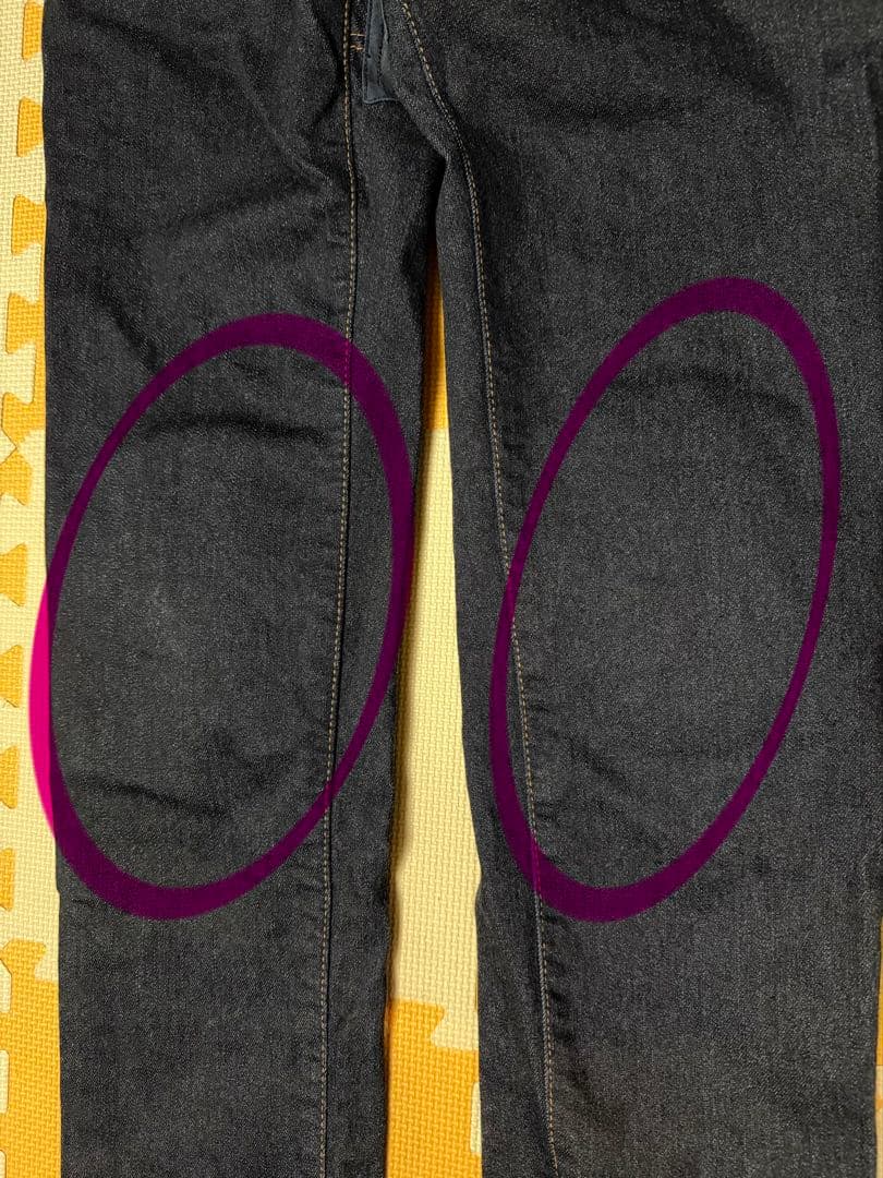 クシタニ 女性用 デニムパンツ L 新品 膝ガード付き 日本製