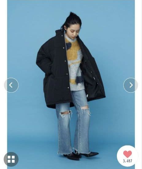 Ungrid　モンスターパーカー　ブラック