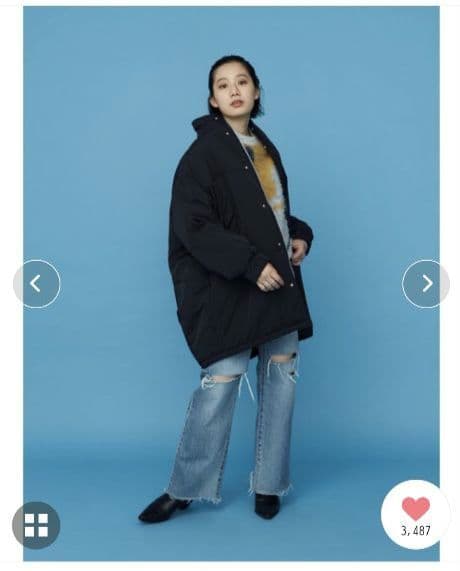 Ungrid　モンスターパーカー　ブラック