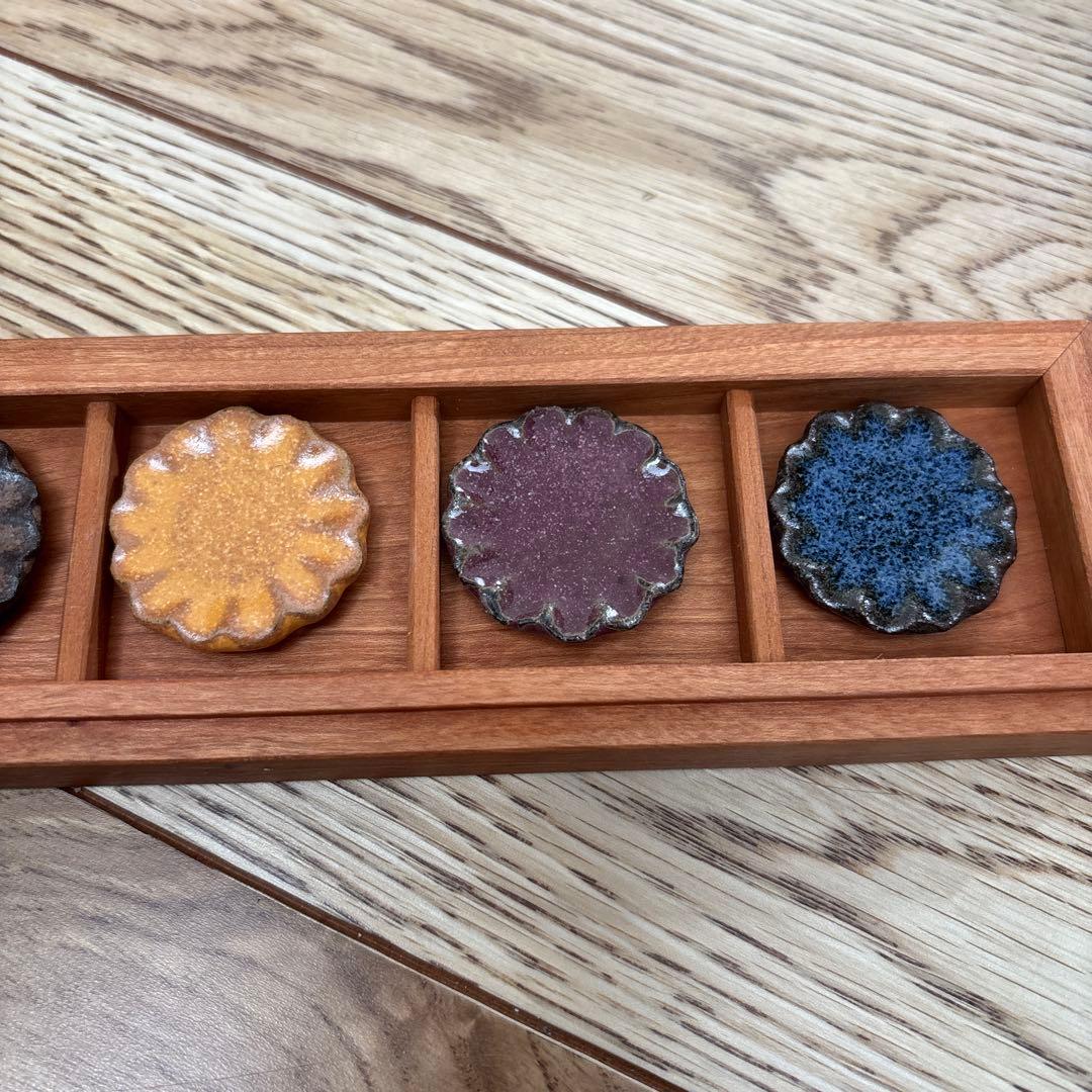 専用　小澤基晴　箸置きセット　輪花