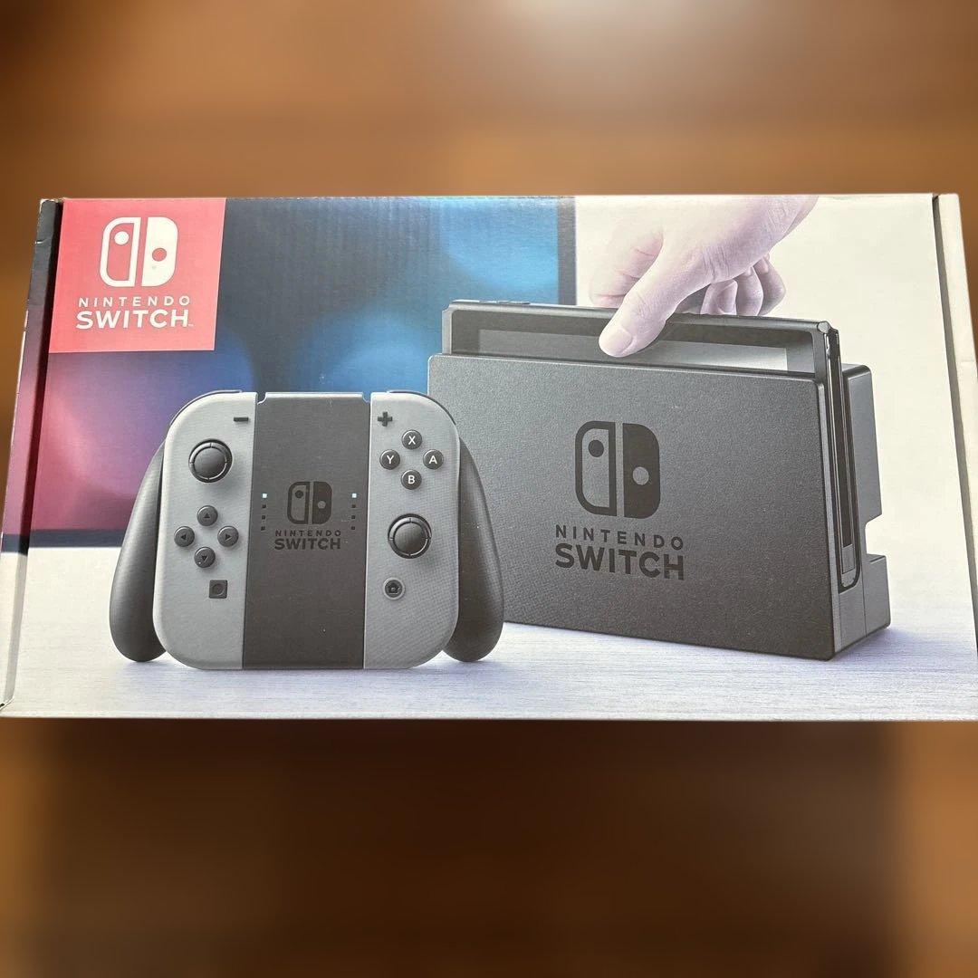 Nintendo Switch 本体 グレー Joy-Con付き【新品未使用】
