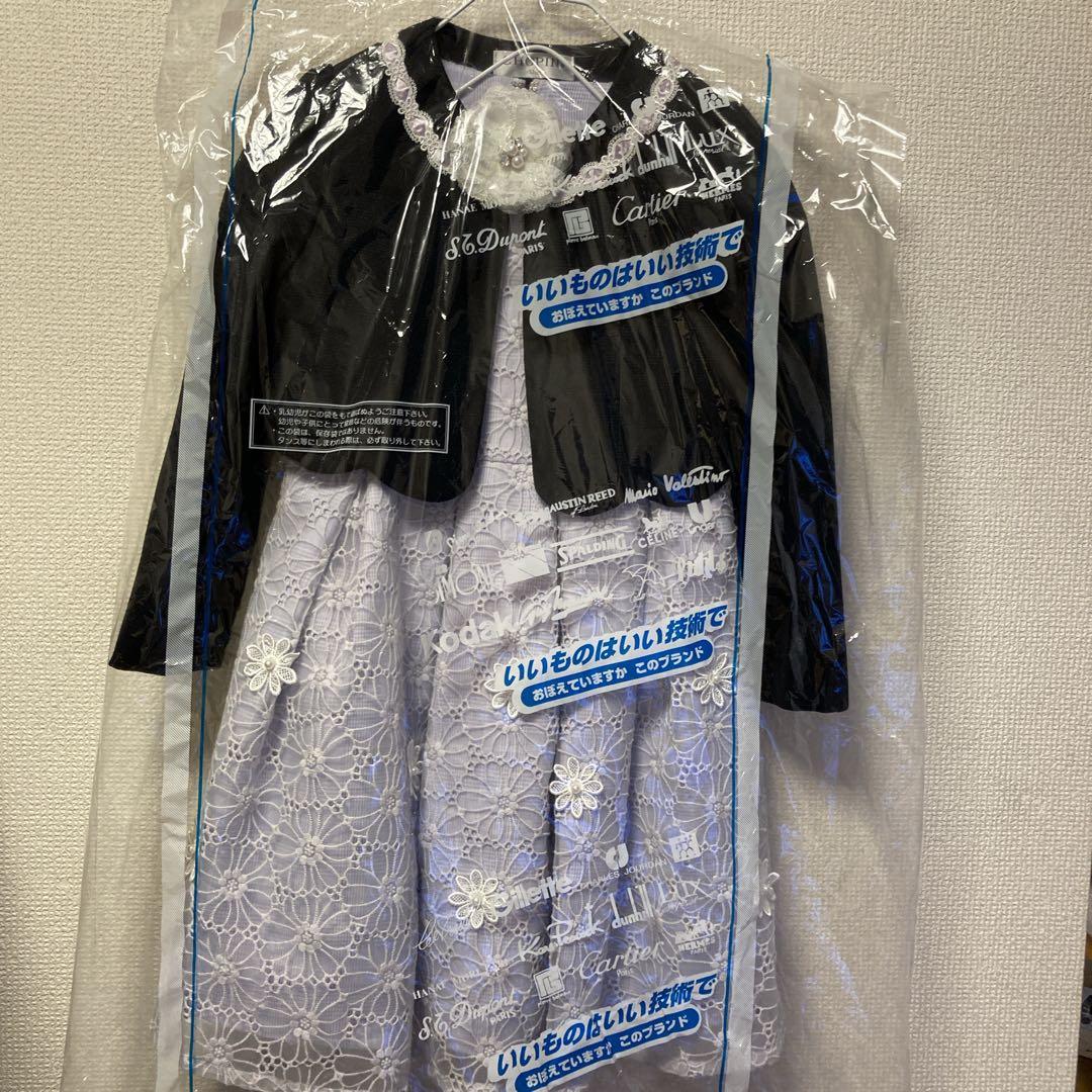 【CHOPIN 】フラワーパステルレースアンサンブル　115cm