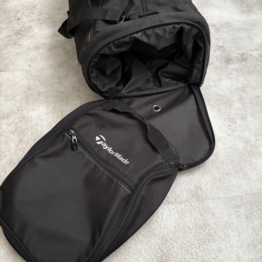 未使用　テーラーメイド　ゴルフバッグ　シューズケース　マルチポーチ　黒