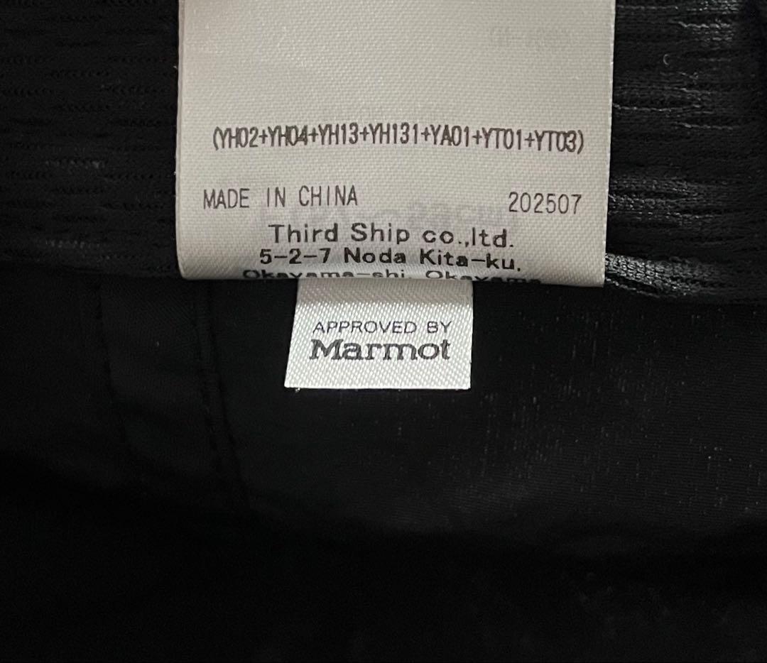 Marmot ロングビル キャップ ブラック 黒