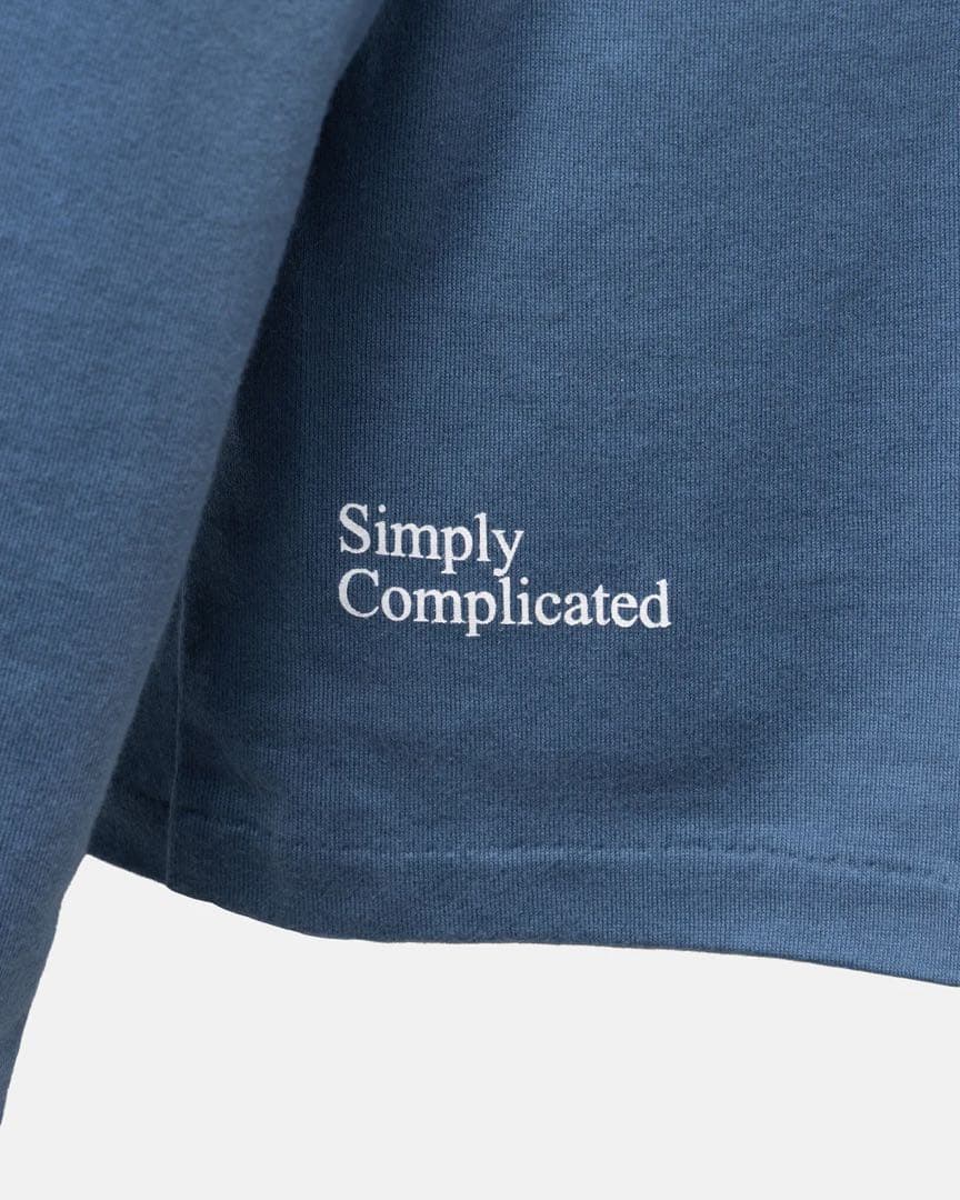 n*a様 完売品 SC SMOOTH L/S TEE SMOKE BLUE si