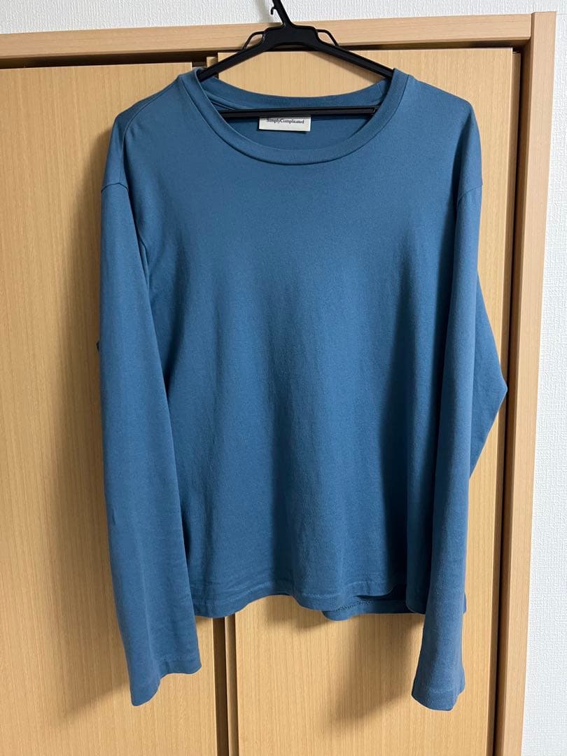 n*a様 完売品 SC SMOOTH L/S TEE SMOKE BLUE si