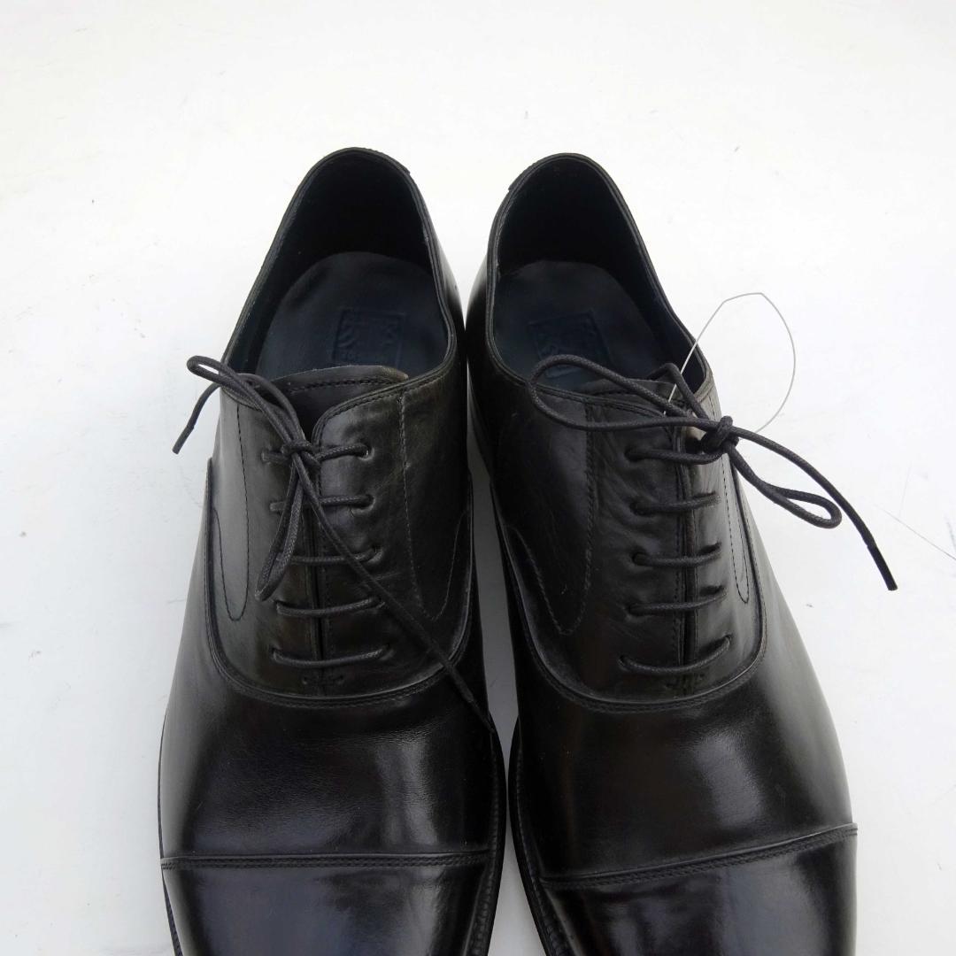 新品未使用誂え靴「友郎」　Oxford-プレーントゥ-　宮城興業ビジネスシューズ