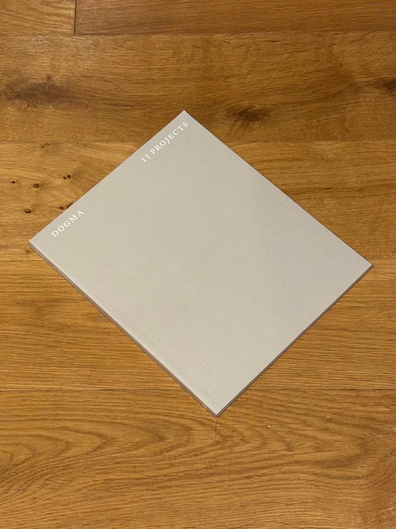 [希少建築本] DOGMA 11 PROJECTS