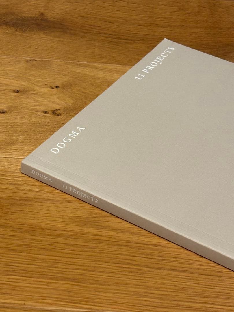 [希少建築本] DOGMA 11 PROJECTS