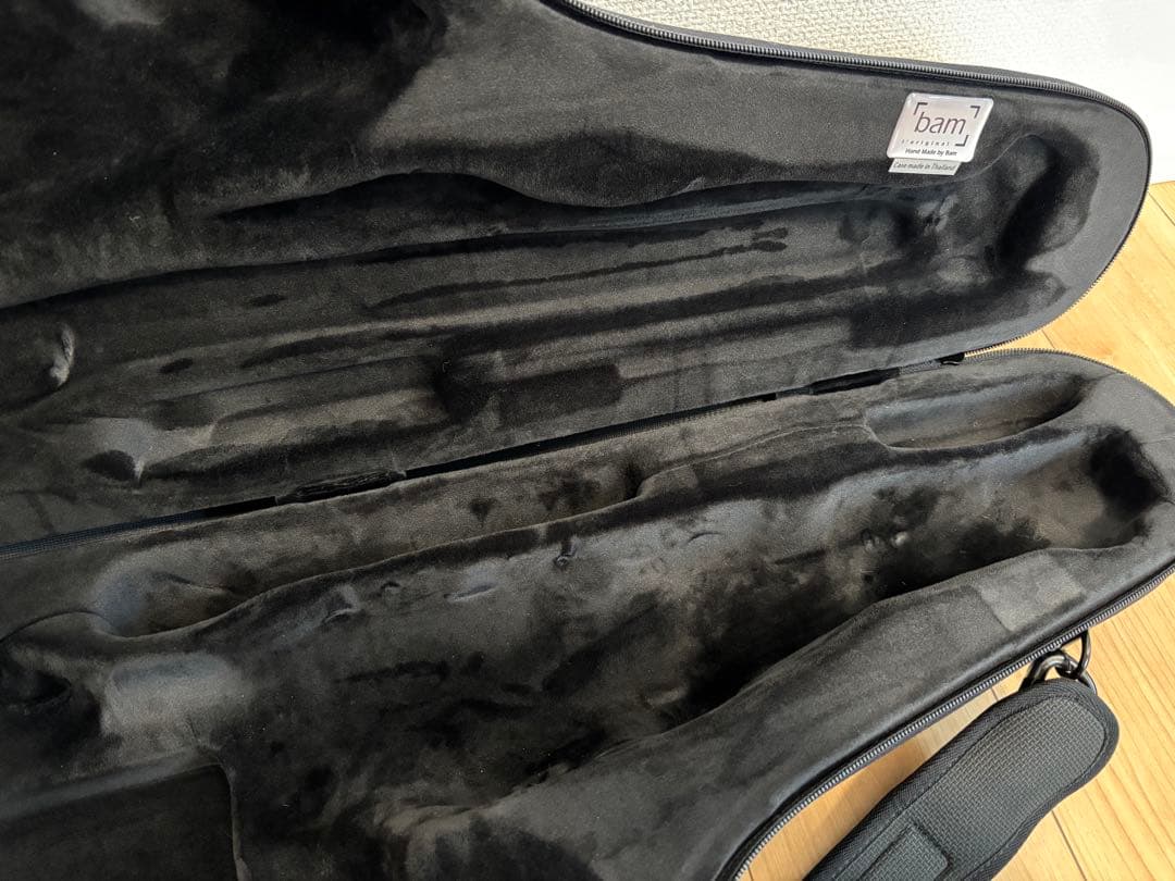 bam バム テナーサックス ケース （ソフトパック） マリンブルー リュック