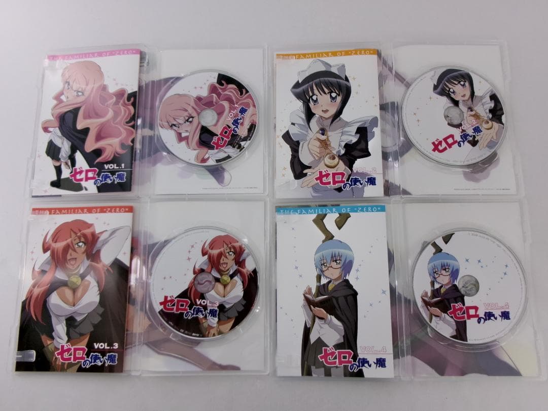 05▢ゼロの使い魔 DVD 1期＋2期＋3期セット BOX付き NS0714-4