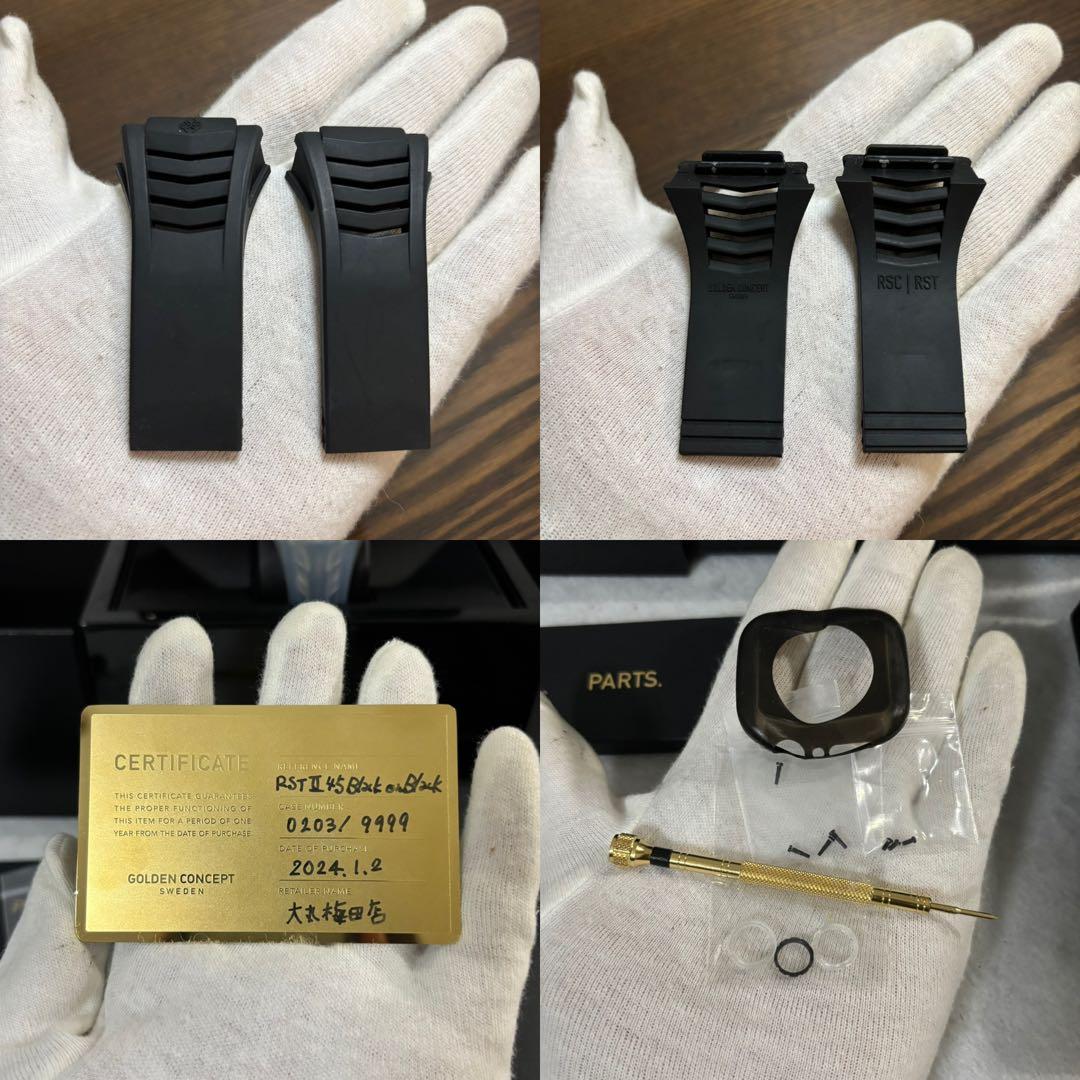 ［極美品］ゴールデンコンセプト　RSTⅡ45 アップルウォッチ　予備ベルト付